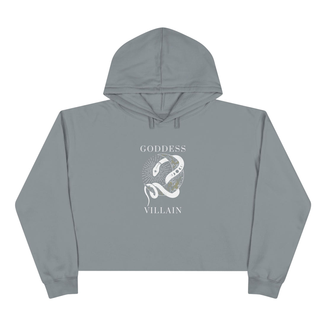 Serpent & Moon |  Crop Hoodie