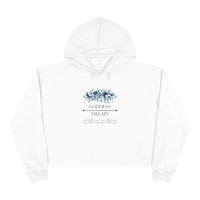 Flowers & Thorns | Crop Hoodie