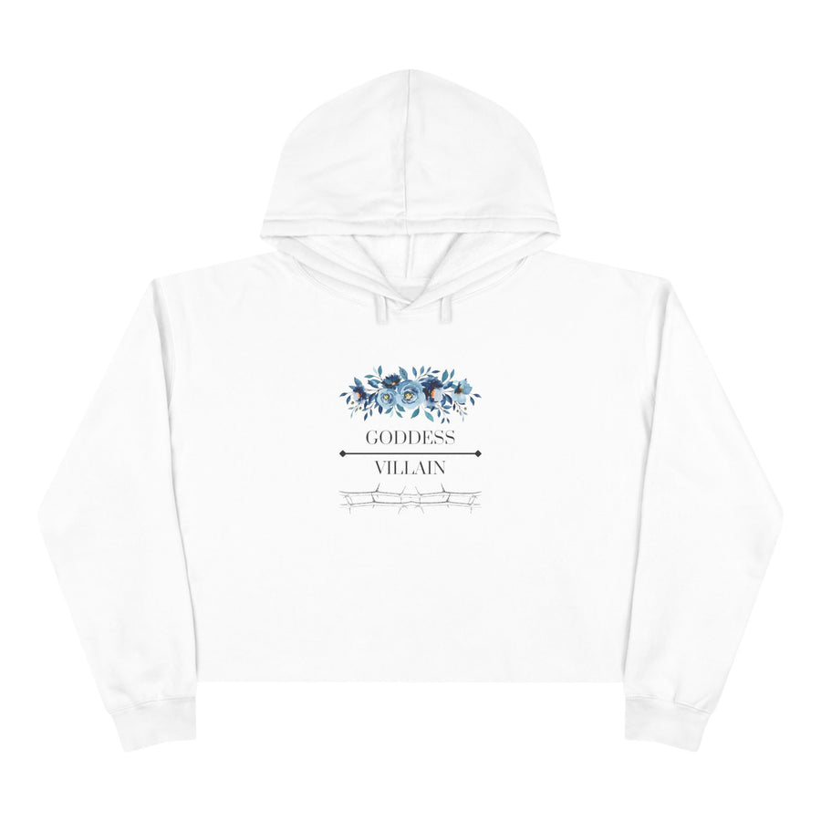 Flowers & Thorns | Crop Hoodie