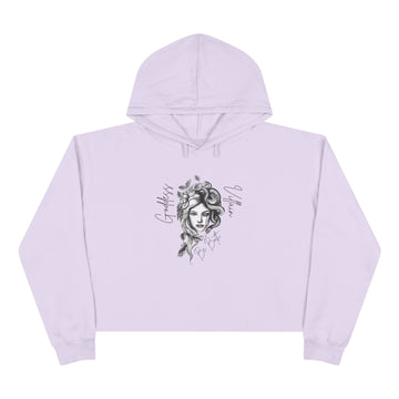 Goddess | Villain | Be Both | Crop Hoodie