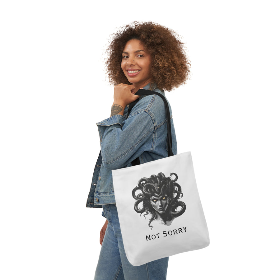 Medusa 2.0 | Canvas Tote | White