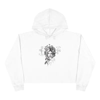 Goddess | Villain | Be Both | Crop Hoodie