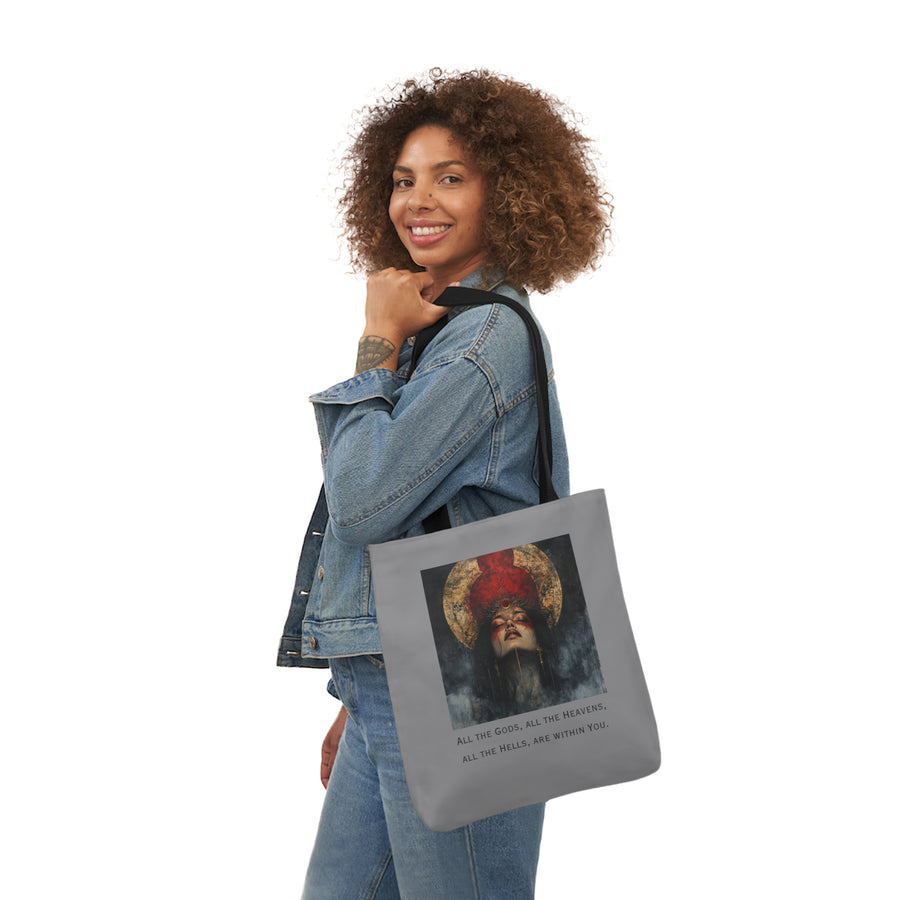 All The Gods | Canvas Tote | Gray