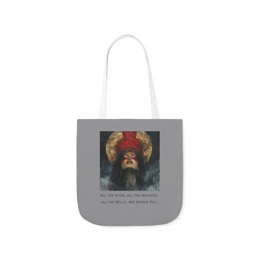 All The Gods | Canvas Tote | Gray