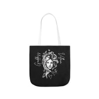 Goddess | Villain | Be Both | Canvas Tote | Black