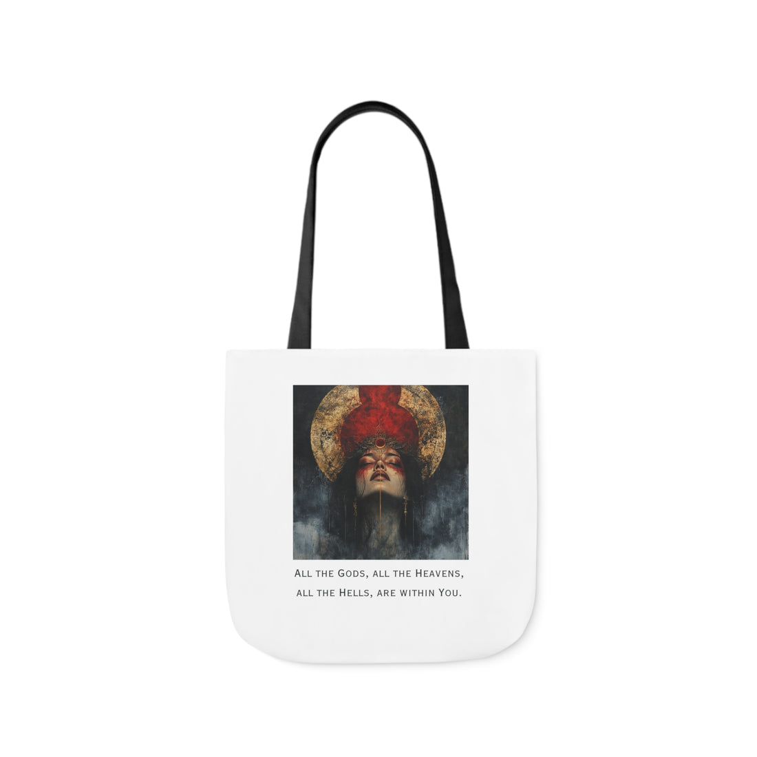 All The Gods | Canvas Tote | White