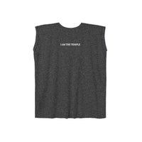 ADGV Logo | I Am The Temple  |  Rolled Cuff Muscle Tee