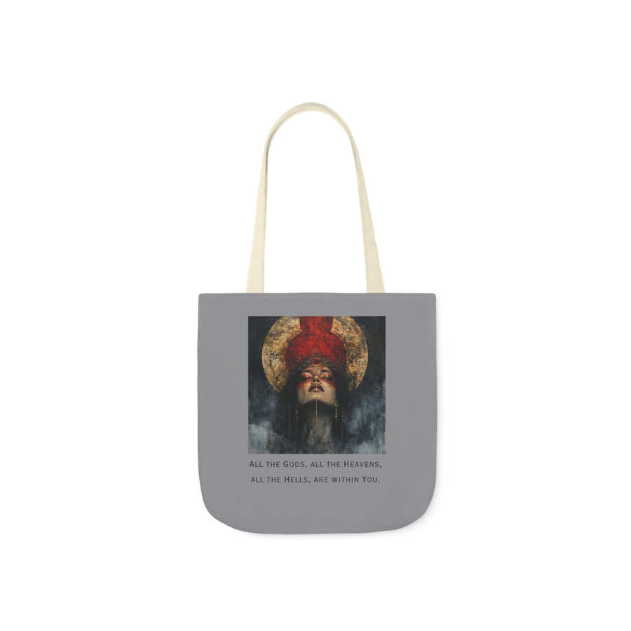 All The Gods | Canvas Tote | Gray