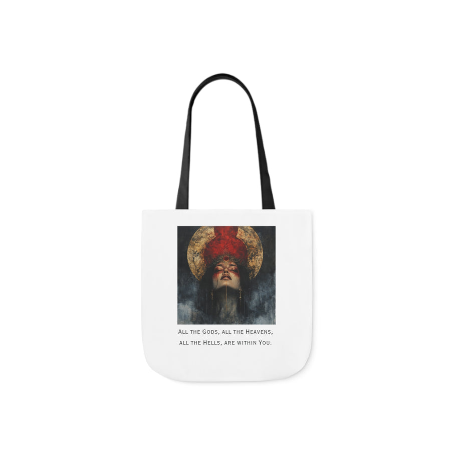 All The Gods | Canvas Tote | White