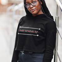 Bare Minimum | Crop Hoodie