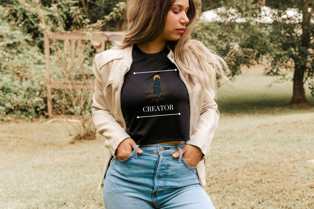 Creator | Flowy Crop Tee