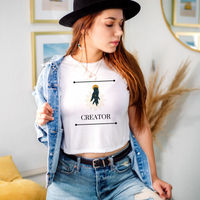 Creator | Flowy Crop Tee