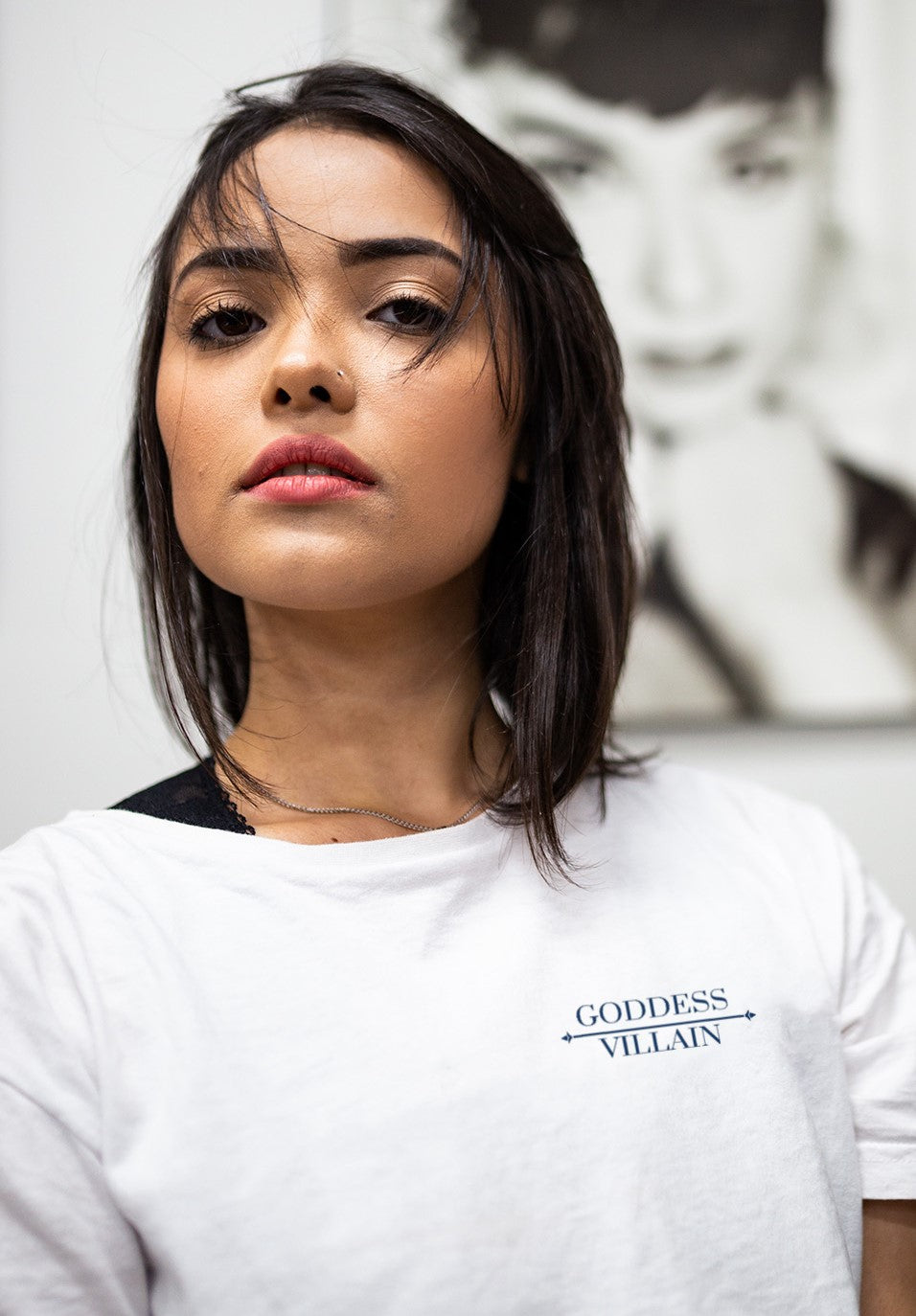 Goddess | Villain Embroidered Tri-blend Tee