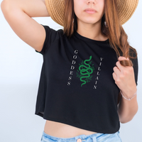 Serpent | Flowy Crop Tee