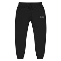 Be The Villain | Embroidered Fleece Sweatpants