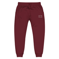 Be The Villain | Embroidered Fleece Sweatpants