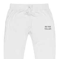 Be The Villain | Embroidered Fleece Sweatpants