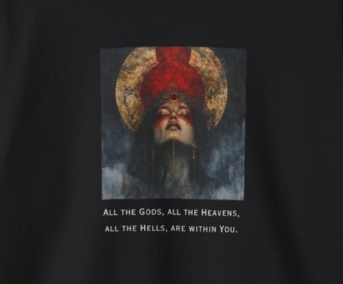 All The Gods | Crop Hoodie