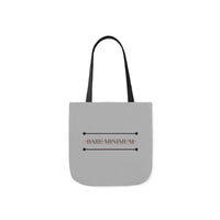 Bare Minimum | Canvas Tote | Light Gray