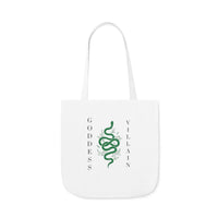 Serpent | Canvas Tote | White