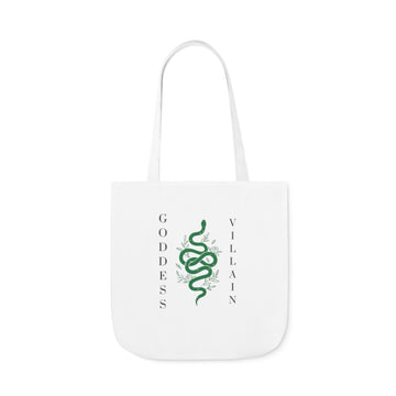 Serpent | Canvas Tote | White