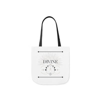 Divine | Canvas Tote | White