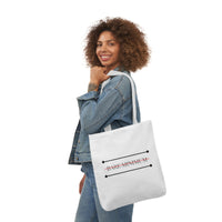 Bare Minimum | Canvas Tote | White