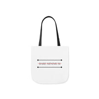 Bare Minimum | Canvas Tote | White