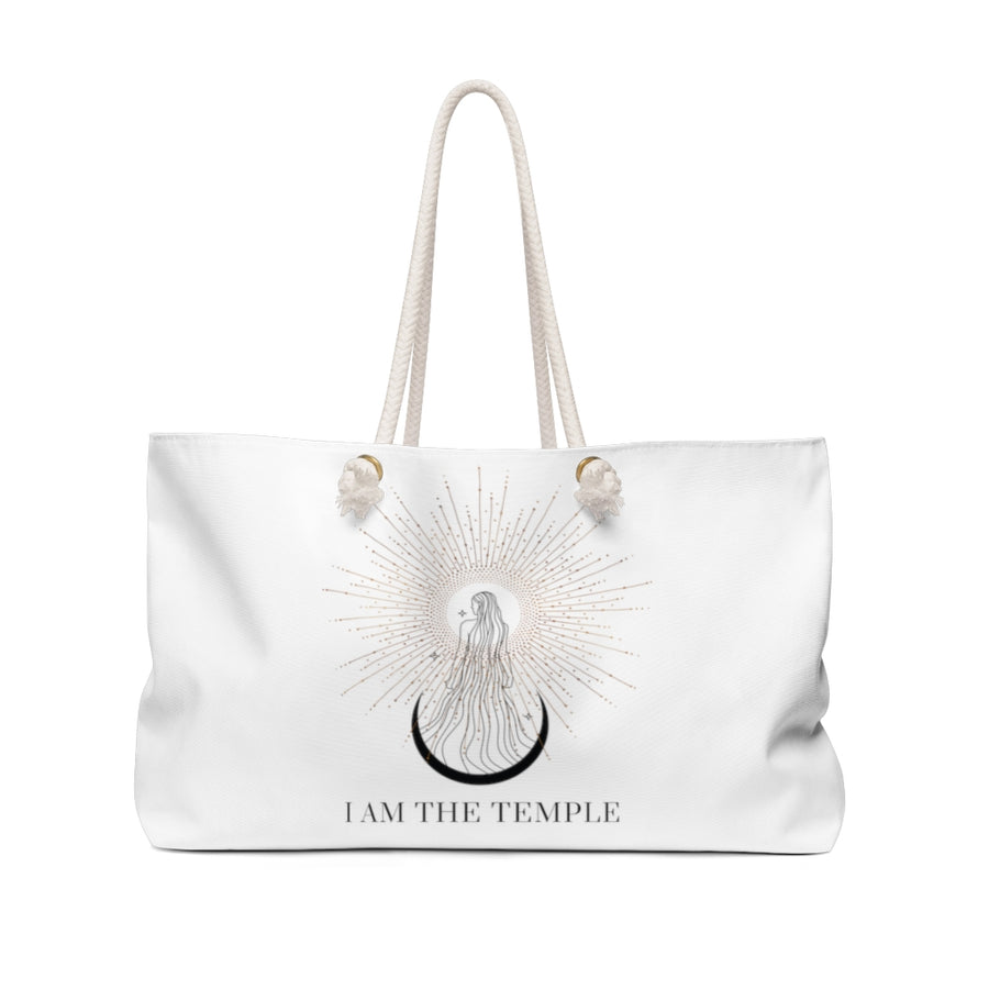 I Am The Temple | Weekender | White