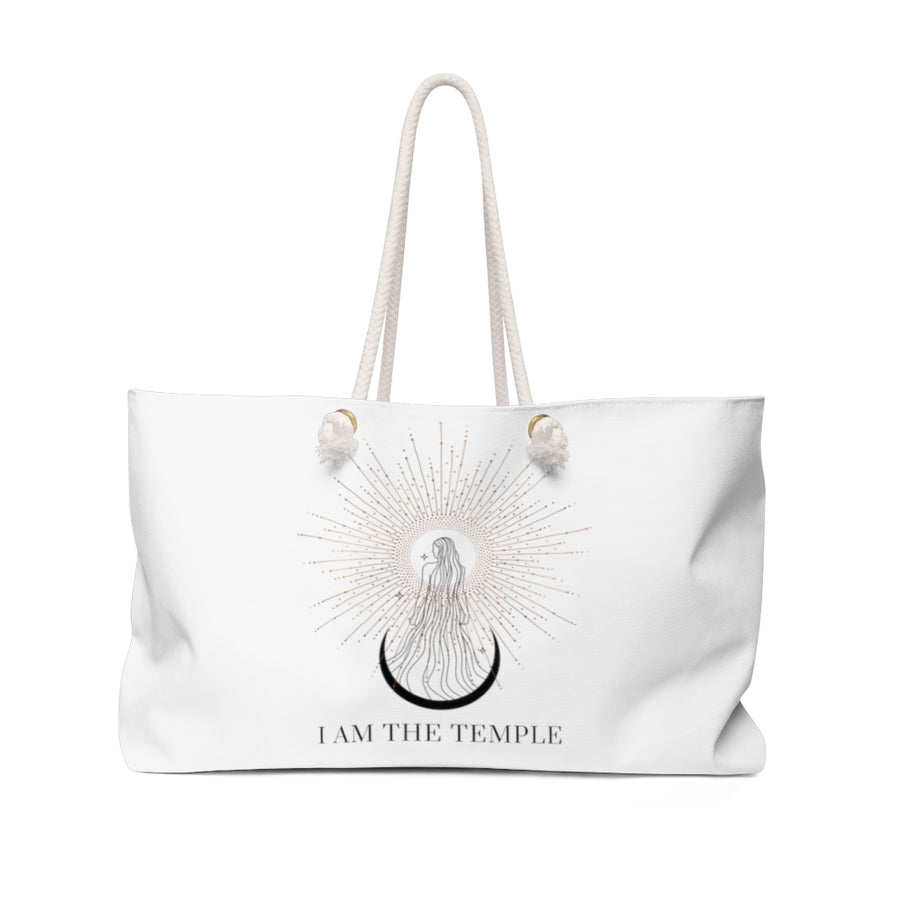 I Am The Temple | Weekender | White