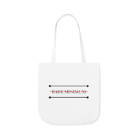 Bare Minimum | Canvas Tote | White