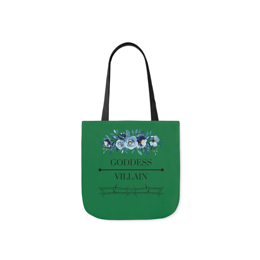 Flowers & Thorns | Canvas Tote | Dark Green