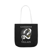 Serpent & Moon | Canvas Tote | Black