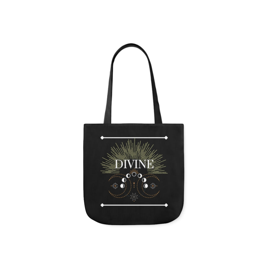 Divine | Canvas Tote | Black