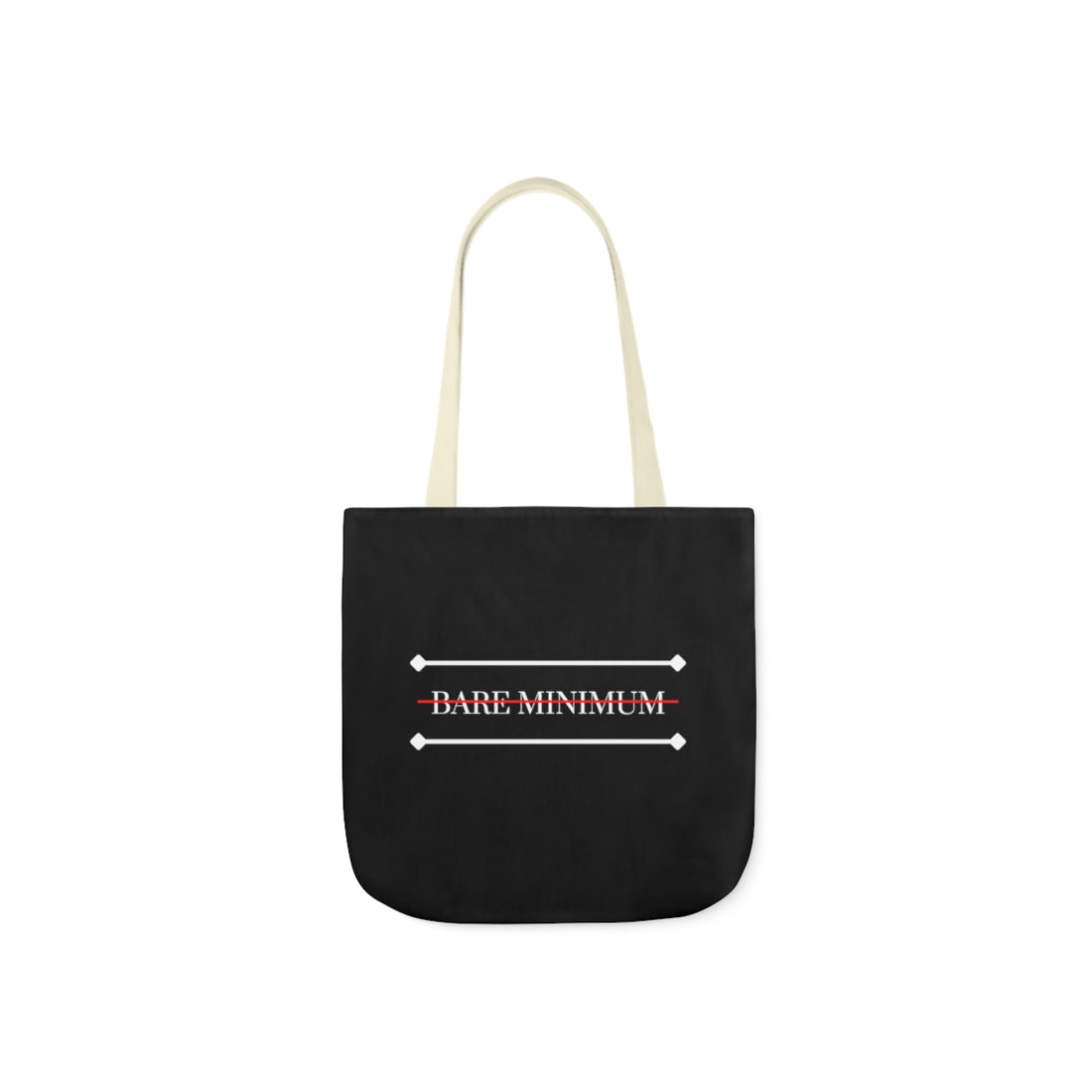 Bare Minimum | Canvas Tote | Black