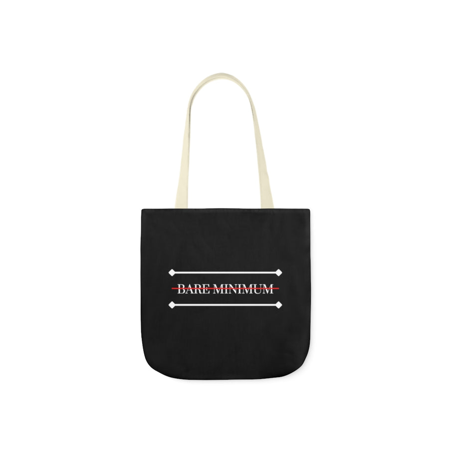 Bare Minimum | Canvas Tote | Black