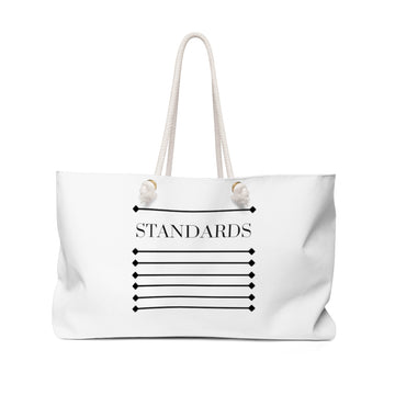 Standards | Weekender | White