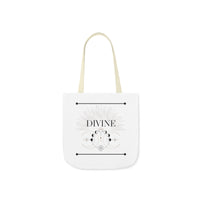 Divine | Canvas Tote | White