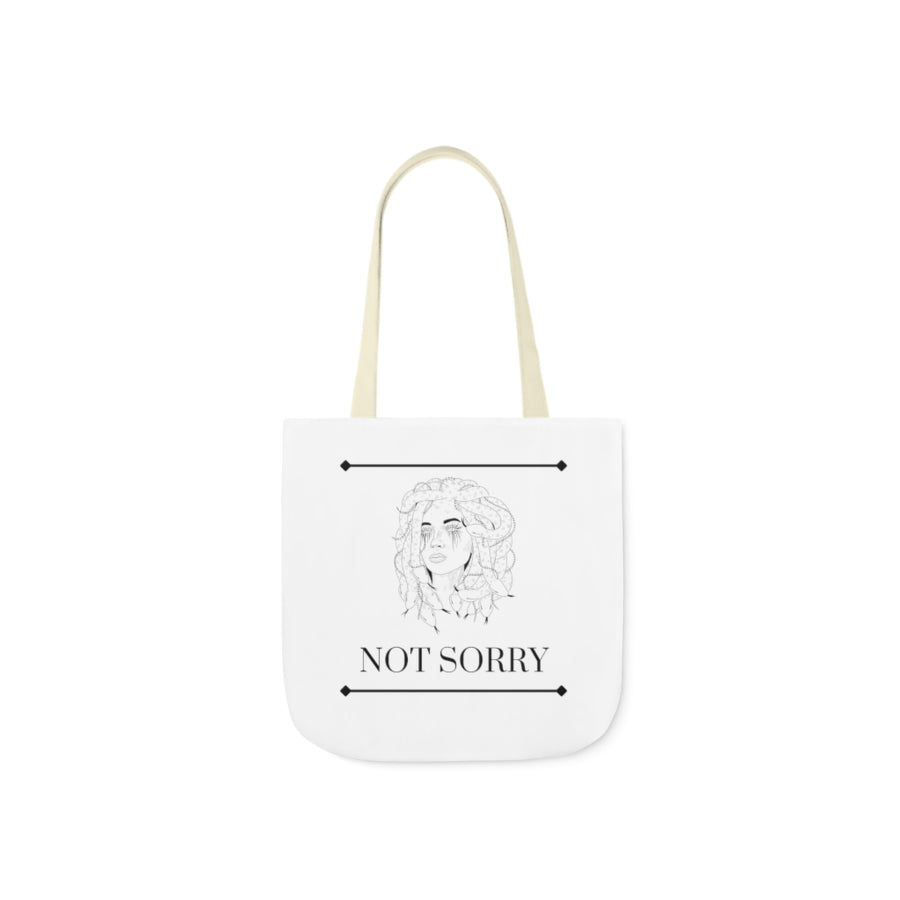 Medusa | Canvas Tote | White