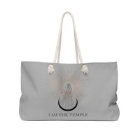 I Am The Temple | Weekender | Light Gray