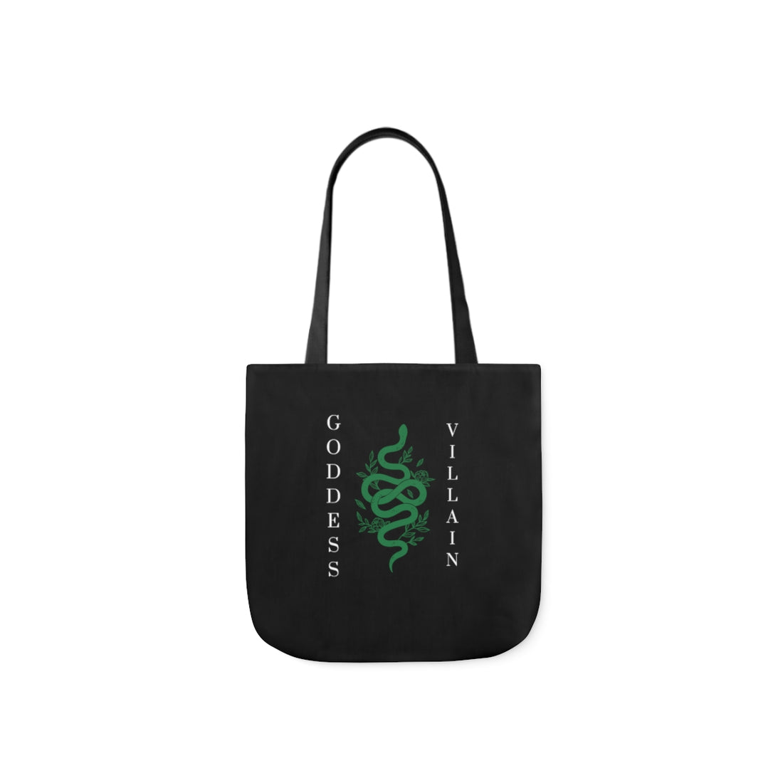 Serpent | Canvas Tote | Black