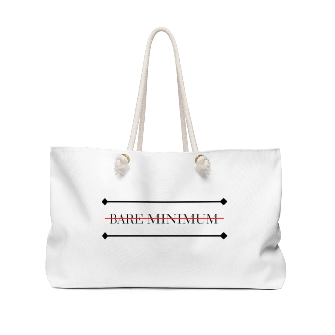 Bare Minimum | Weekender | White