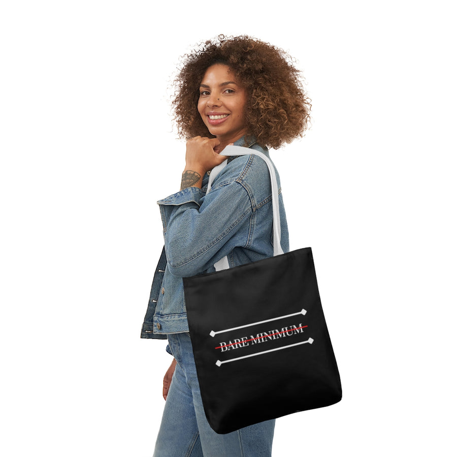 Bare Minimum | Canvas Tote | Black