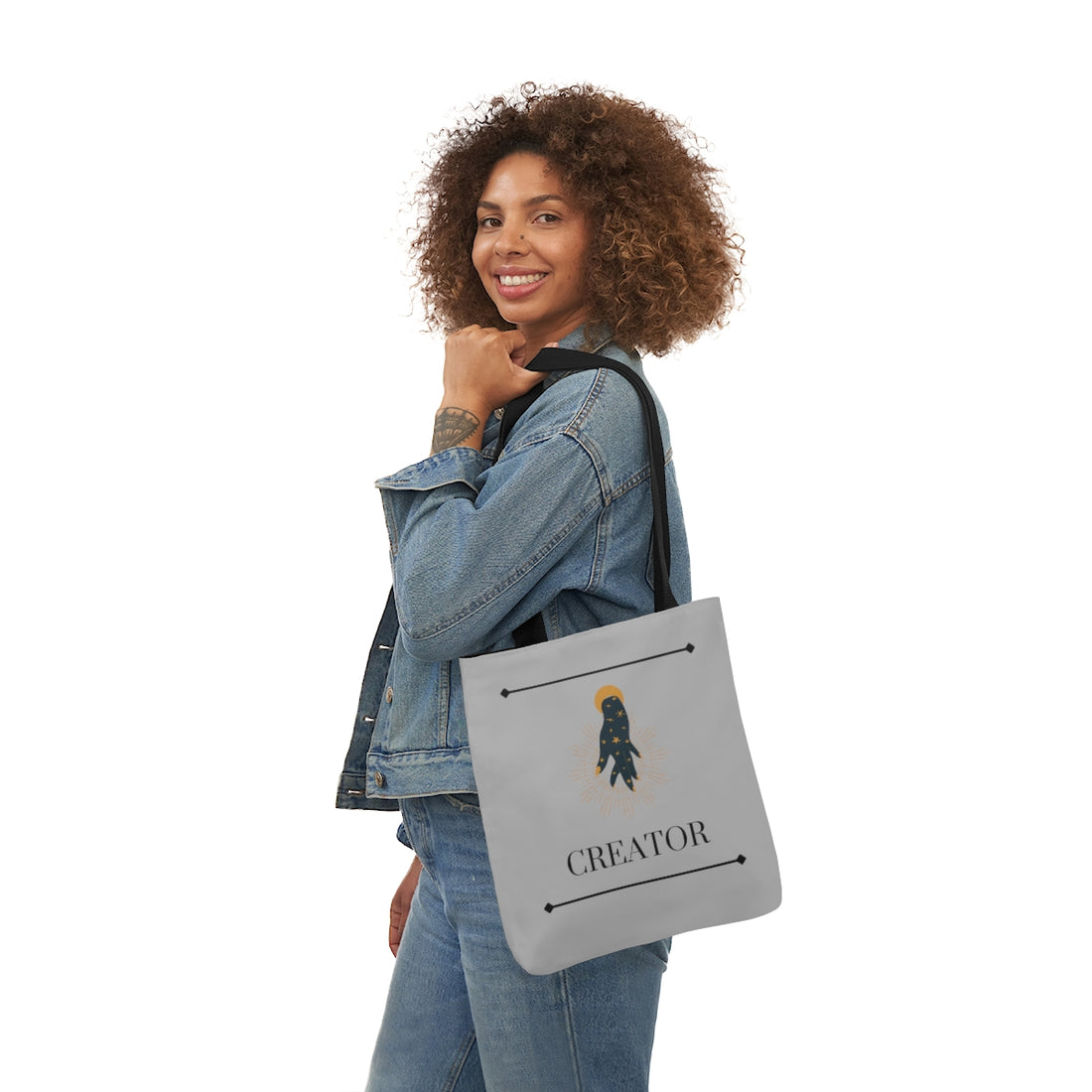 Creator | Canvas Tote | Light Gray