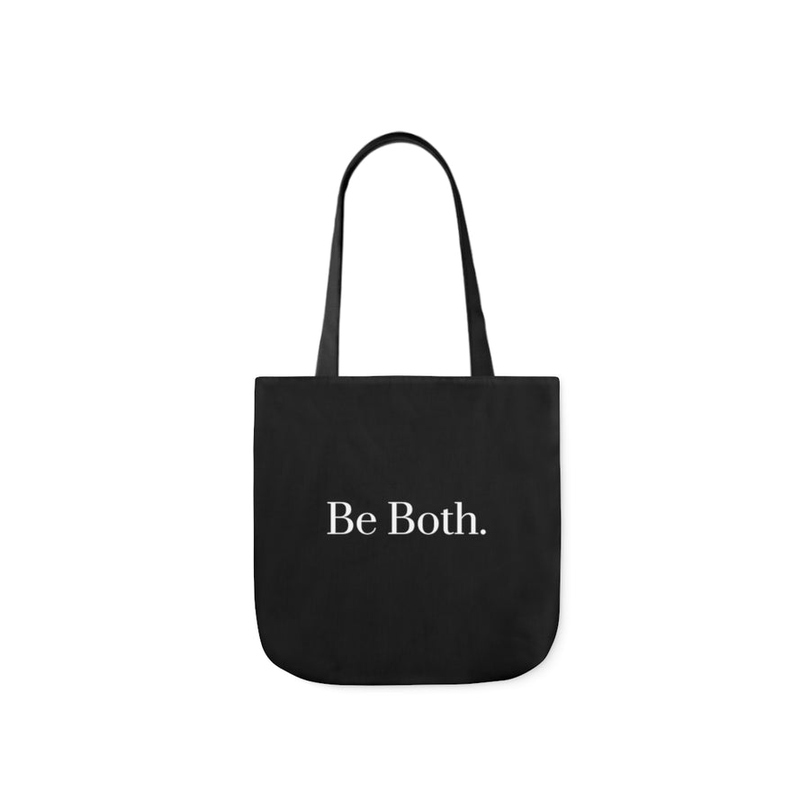 Serpent & Moon | Canvas Tote | Black