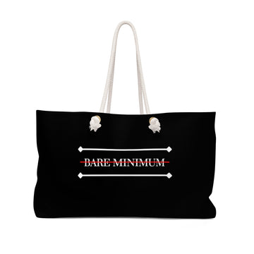 Bare Minimum | Weekender Bag | Black