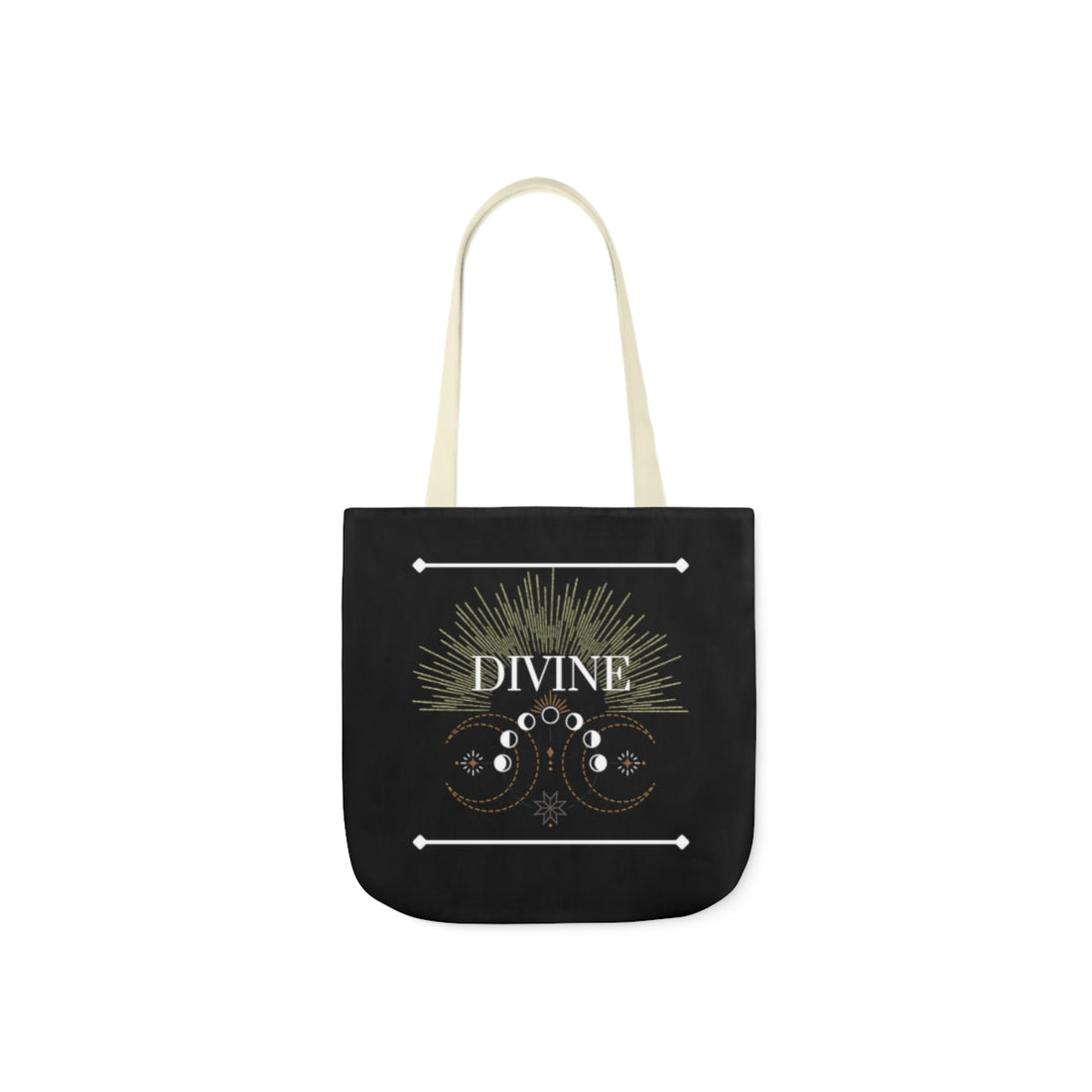 Divine | Canvas Tote | Black