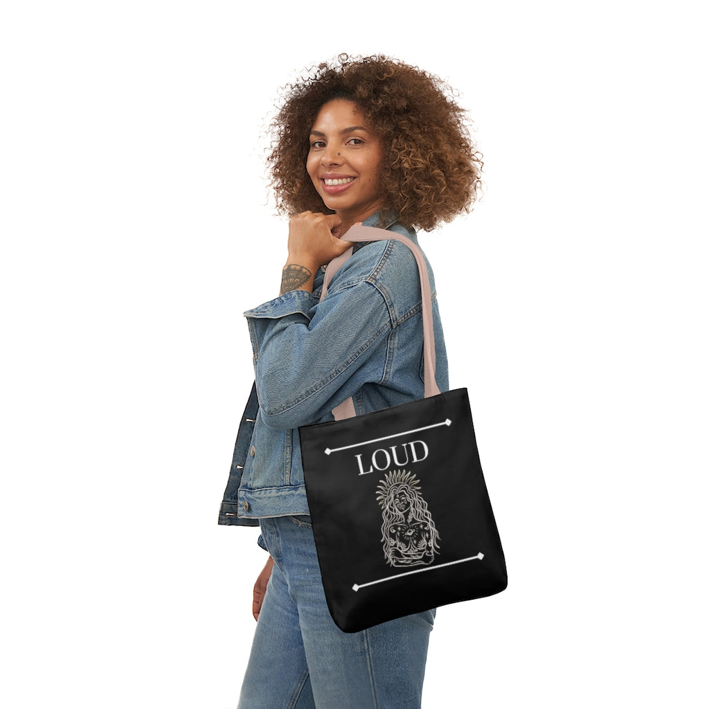 LOUD | GODDESS Canvas Tote Bag | Black – AliceDiana Goddess Villain