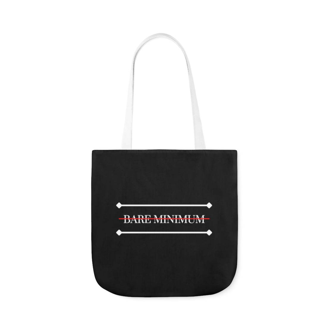 Bare Minimum | Canvas Tote | Black