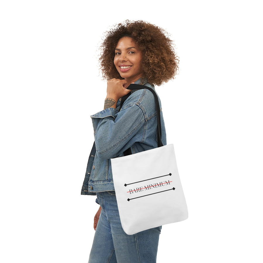 Bare Minimum | Canvas Tote | White